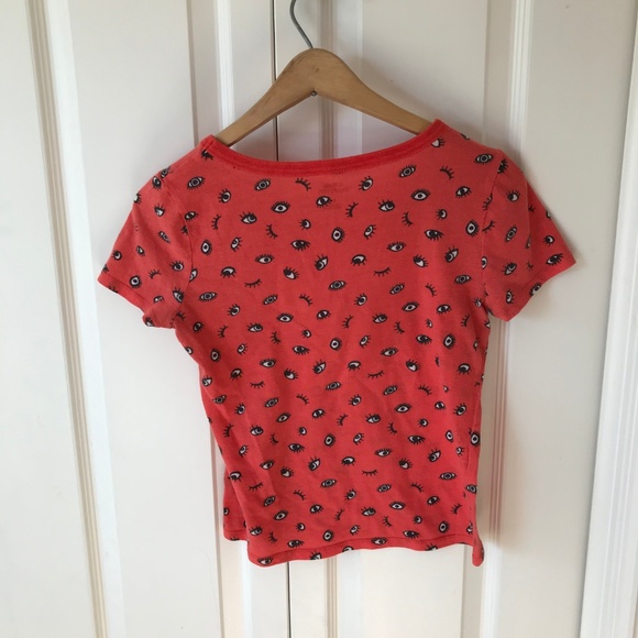 Eye Pattern Crewneck Tee - Picture 3 of 3